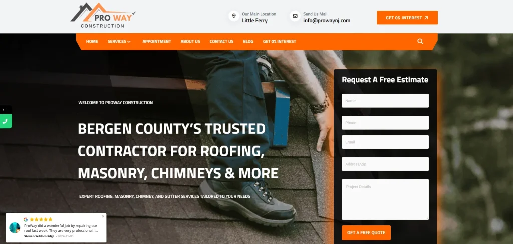 Your Local Roofing Repair in Bergen County, NJ